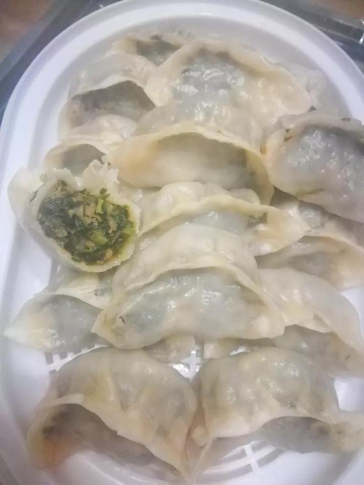 菠菜馅饺子