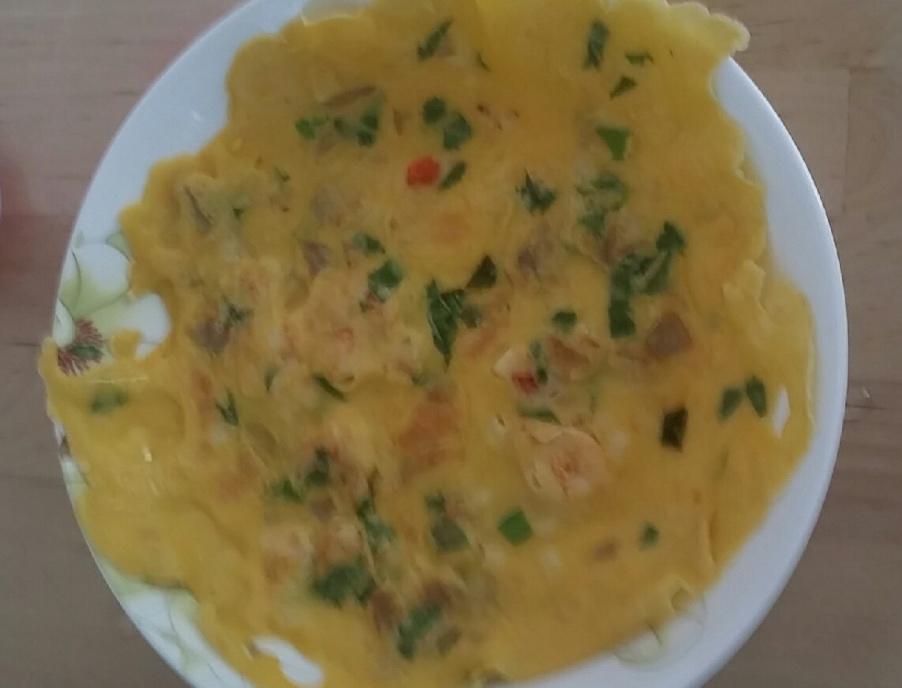 【小森妈妈菜谱】色香味美减脂餐—五彩鲜蔬虾饼