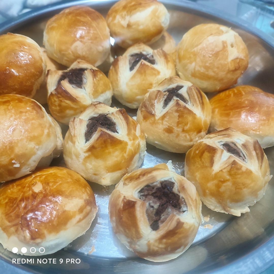 不用揉出膜、不用醒面就能酥掉渣的中式酥皮点心