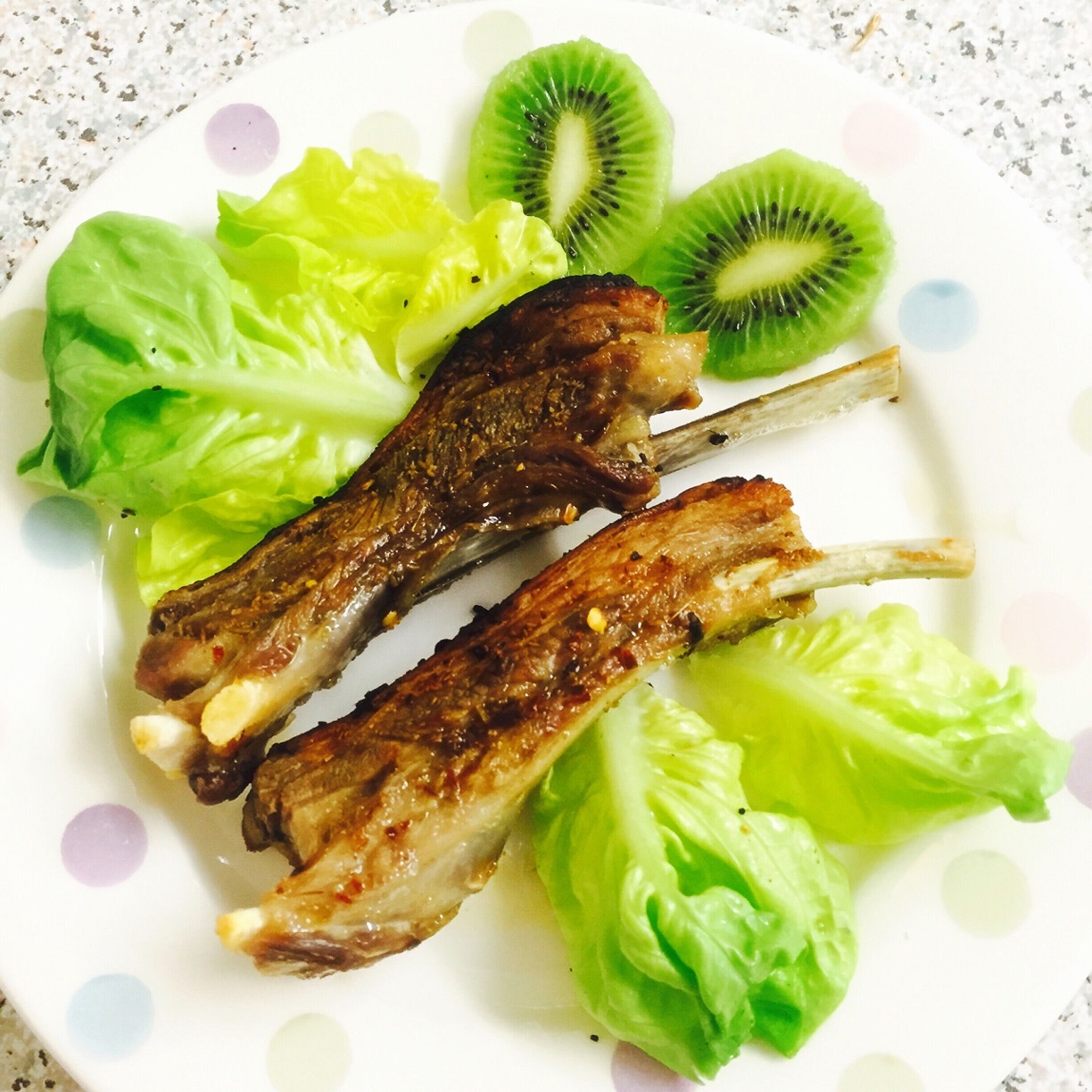 孜然烤羊排