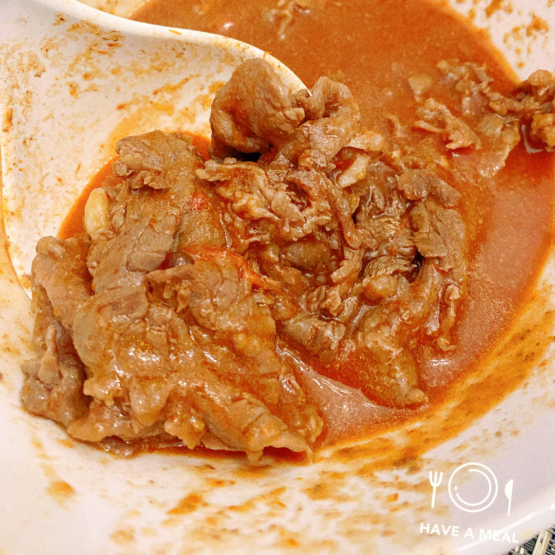 超好吃的番茄牛肉片