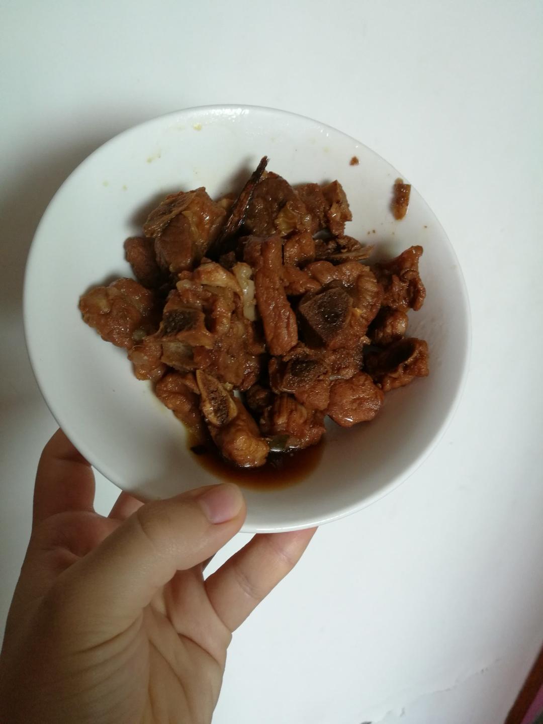 电饭煲焖排骨