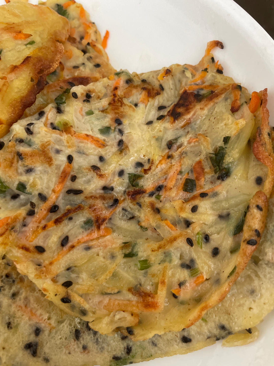 土豆饼(土豆胡萝卜丝饼)