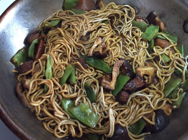 豆角焖面