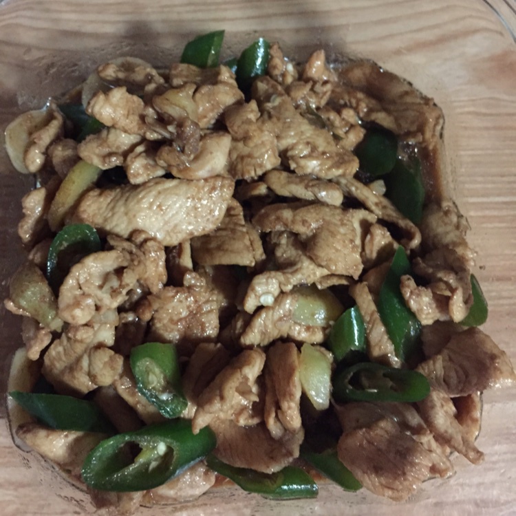 青椒炒鸡胸肉