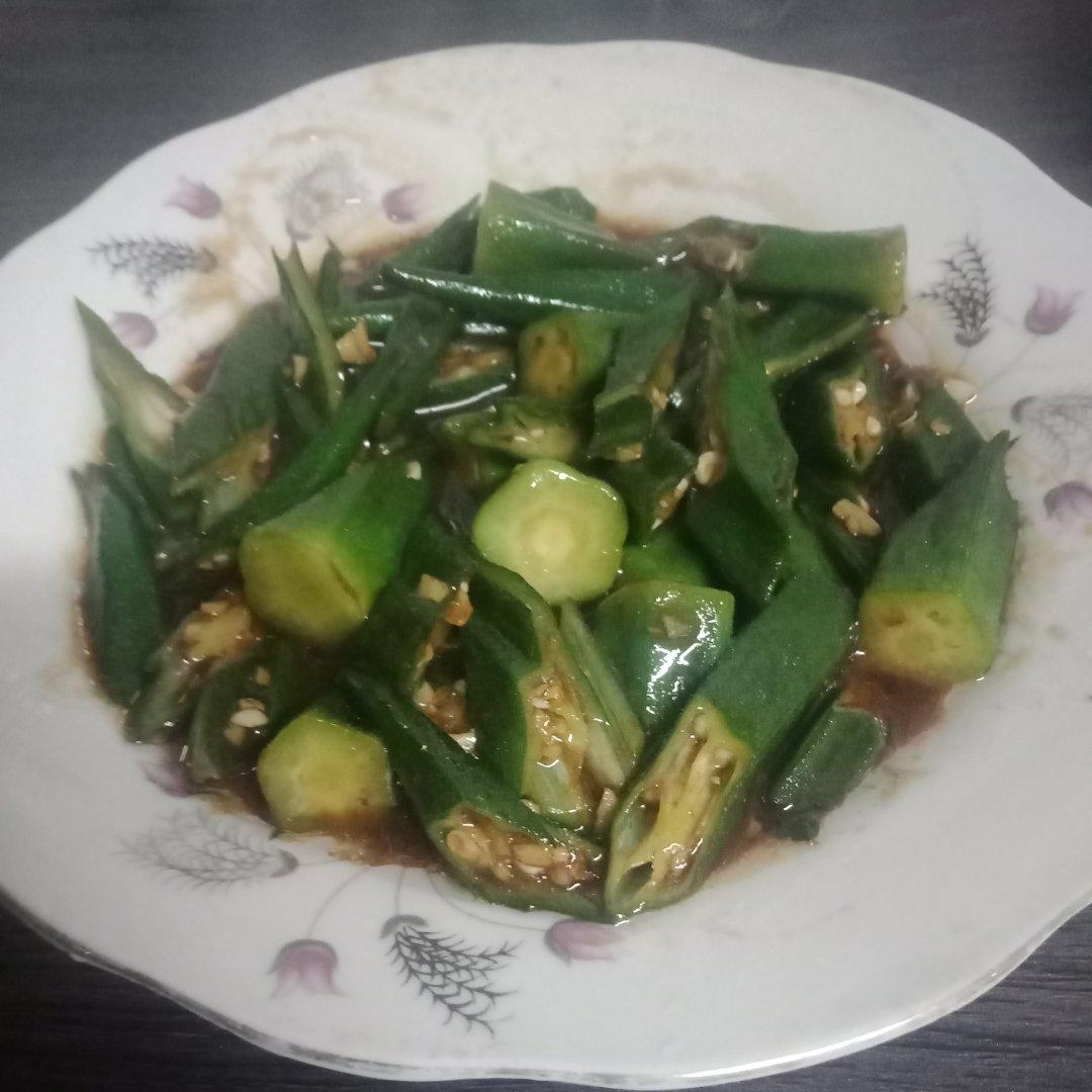 蚝油秋葵