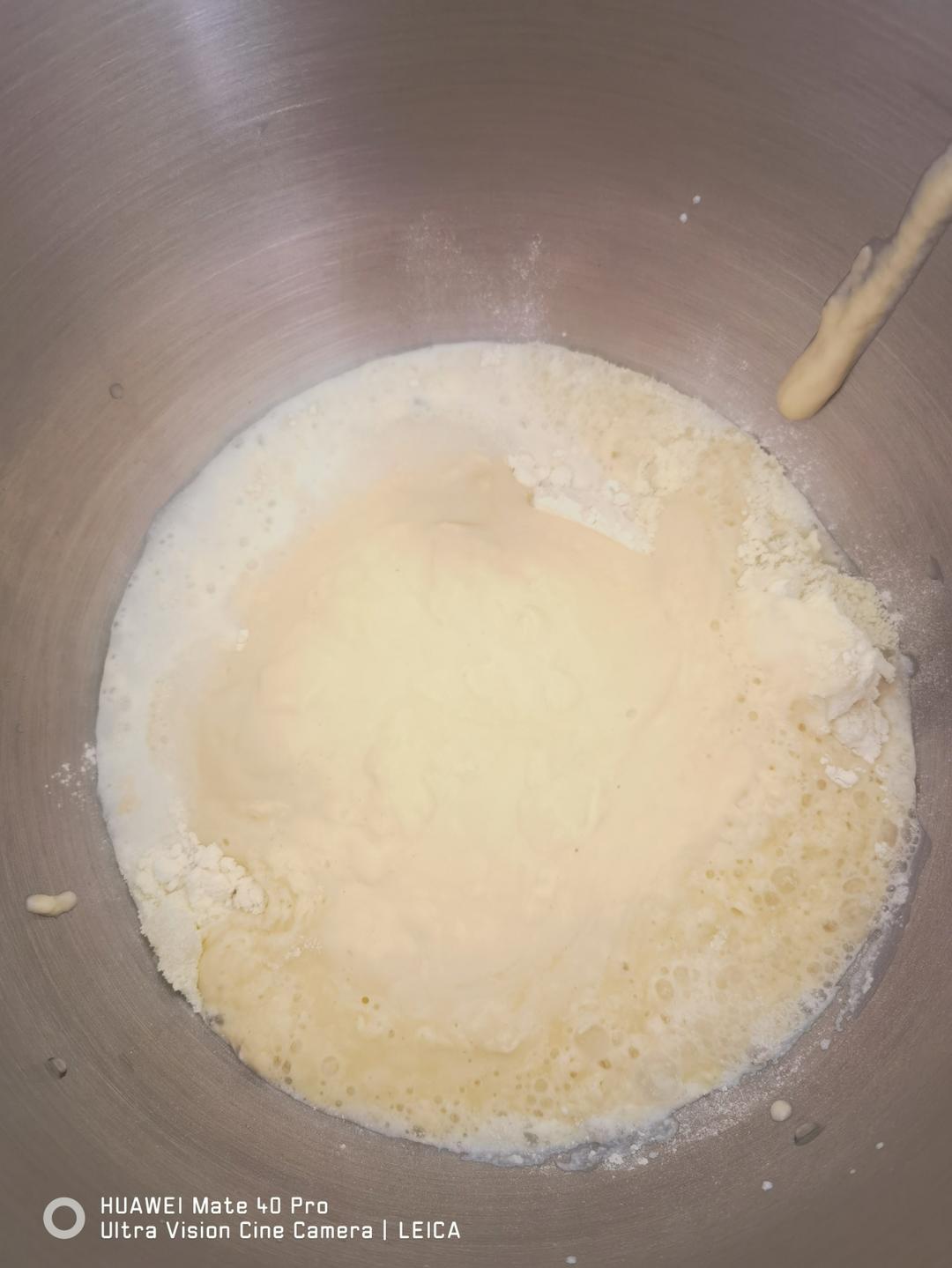 纯奶手撕吐司的做法 步骤1