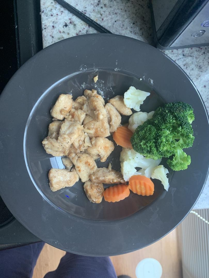 孜然鸡胸肉，低脂低卡好吃无压力。