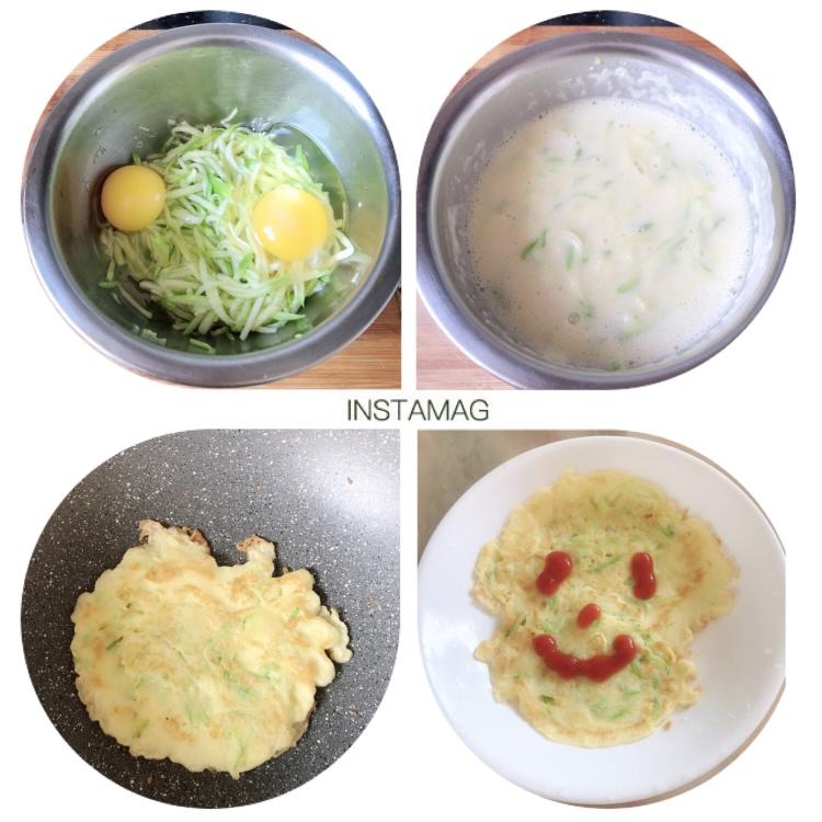 西葫芦鸡蛋饼