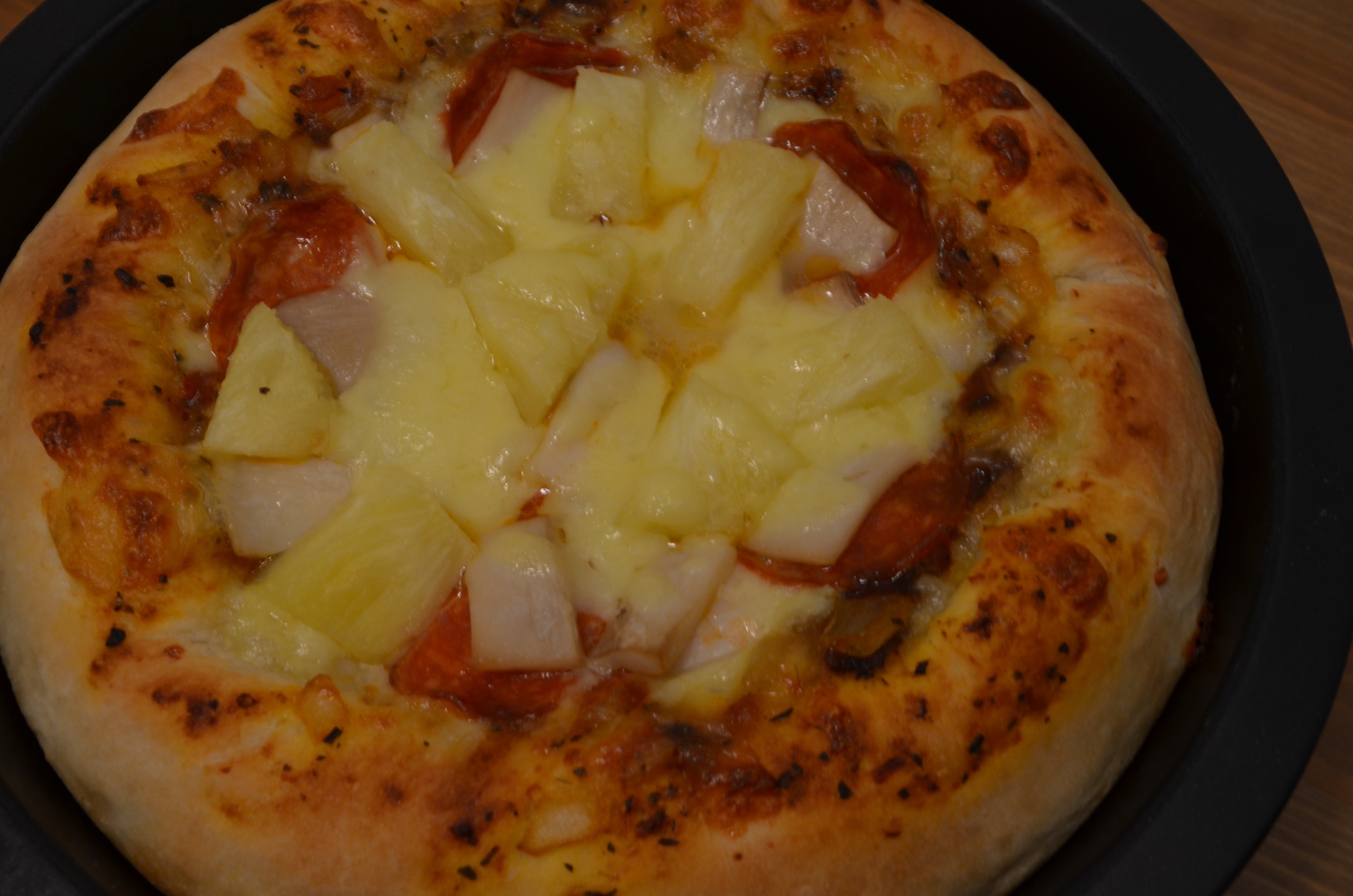 厚底鲜虾培根披萨