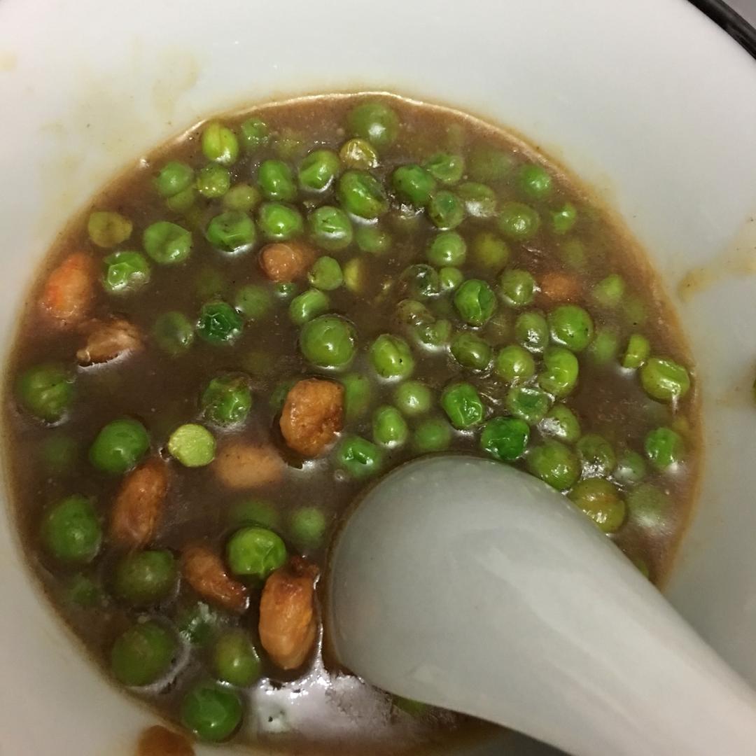 青豆炒虾仁