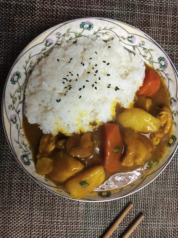 教你做好吃的咖喱鸡腿饭