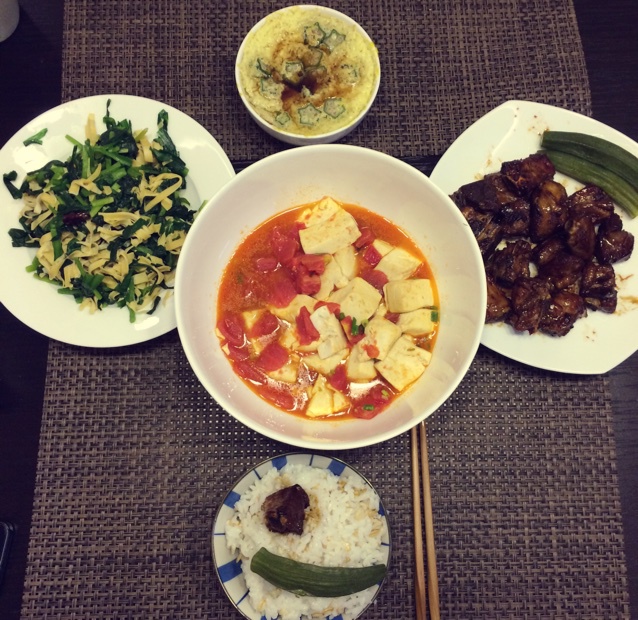 茄汁豆腐