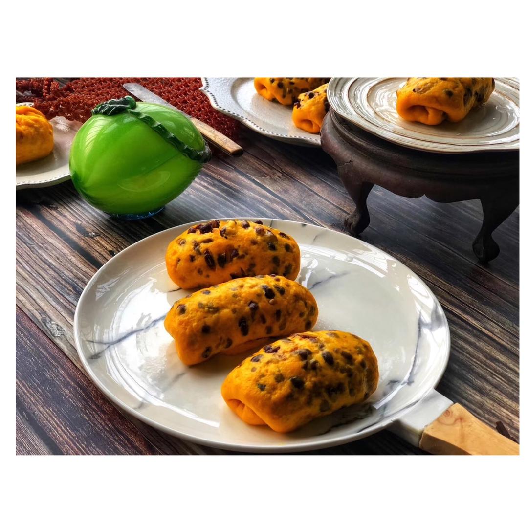 南瓜红豆卷