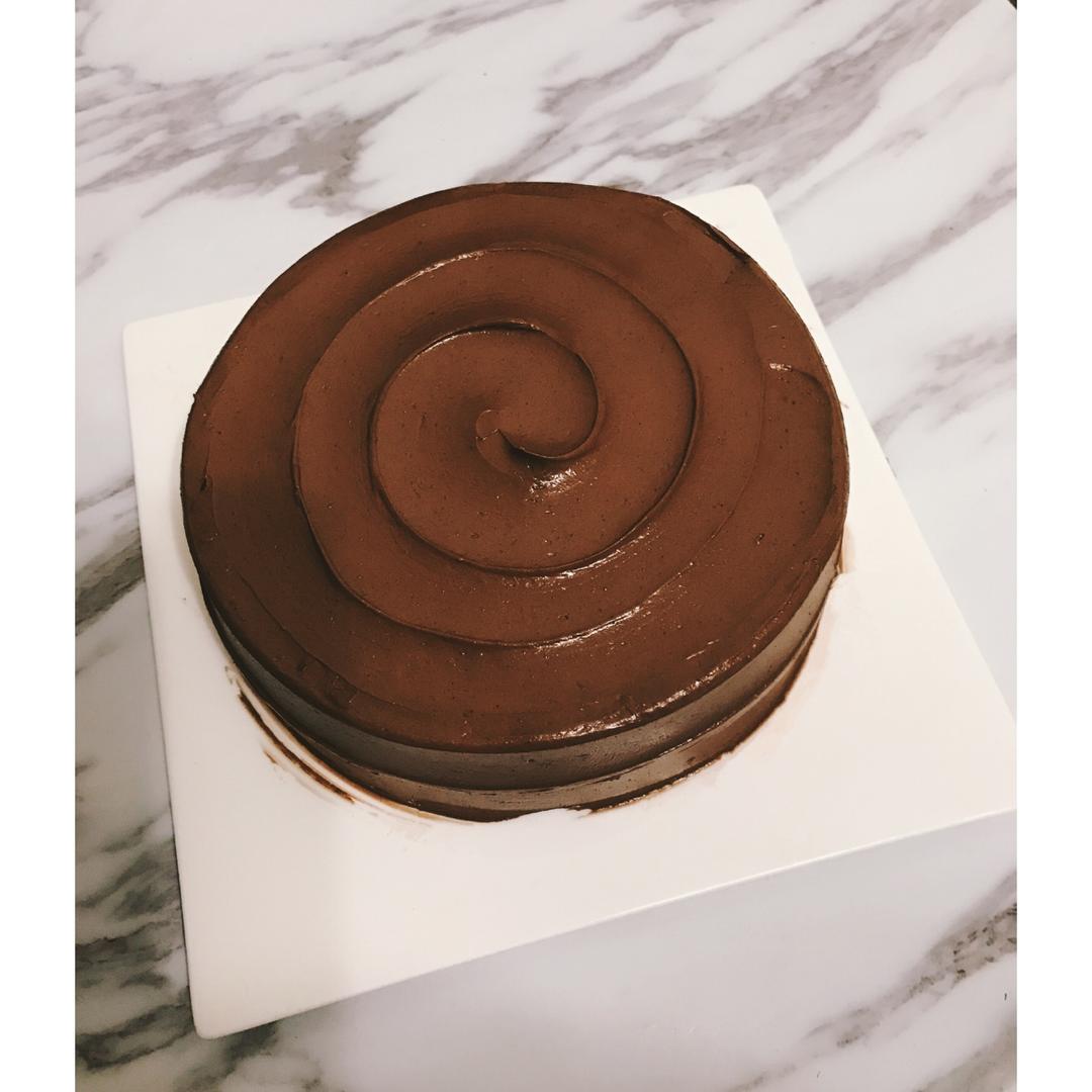 丝滑巧克力奶油霜