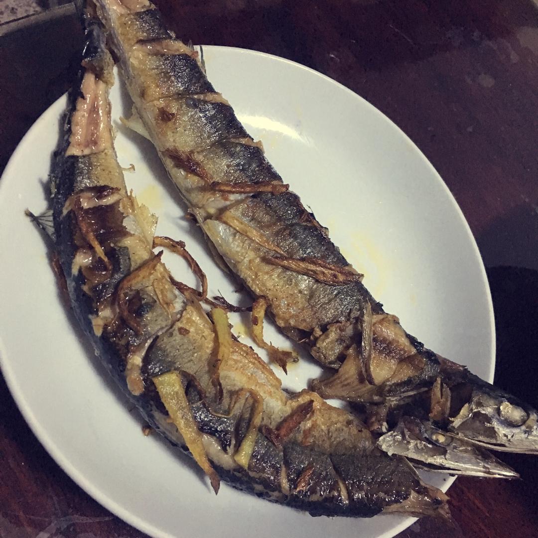 香煎秋刀鱼