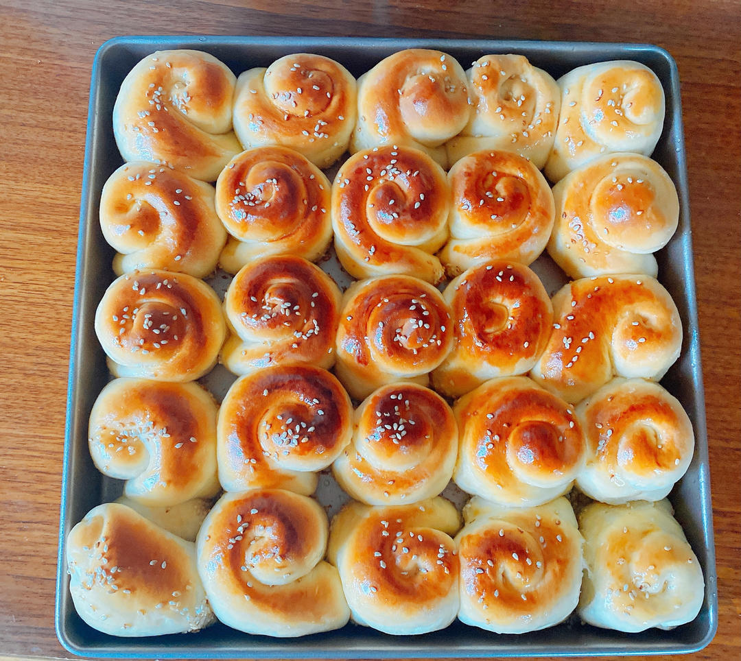 脆底蜂蜜小面包