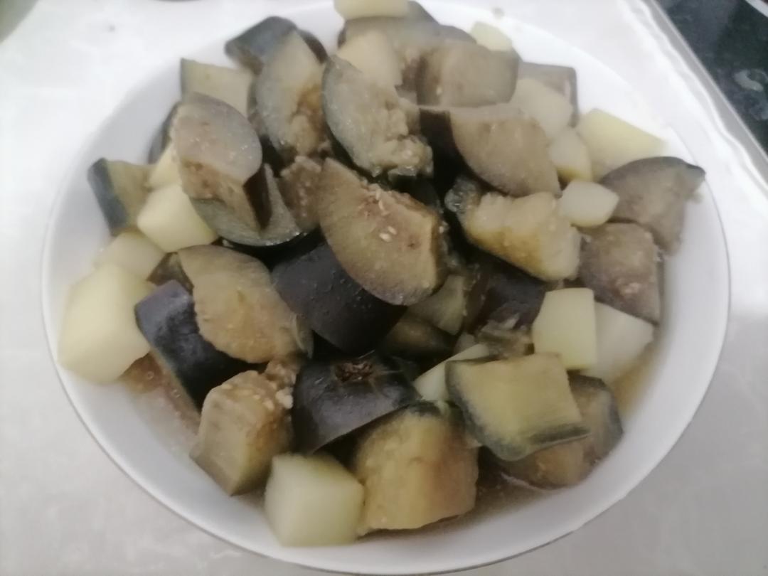 土豆炖茄子