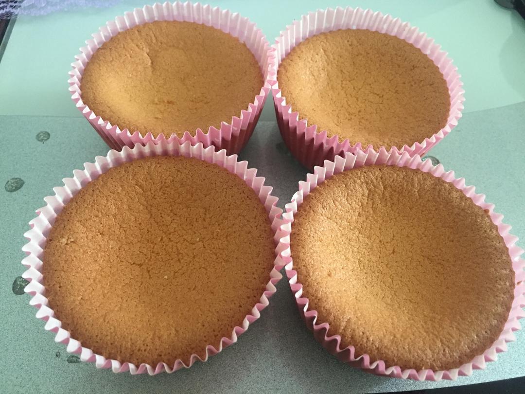 香橙纸杯小蛋糕