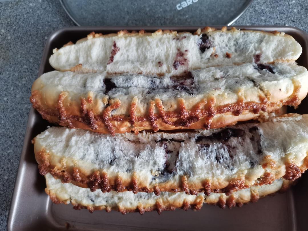 日式椰香紫米吐司