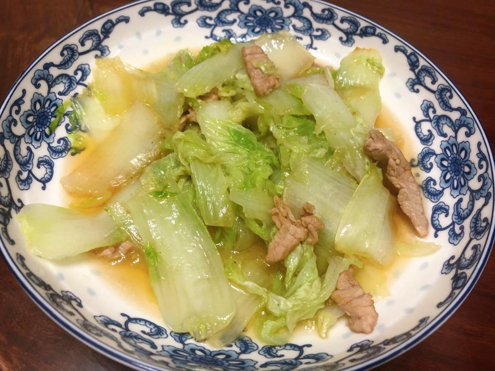 食物本身的味道—清炒白菜