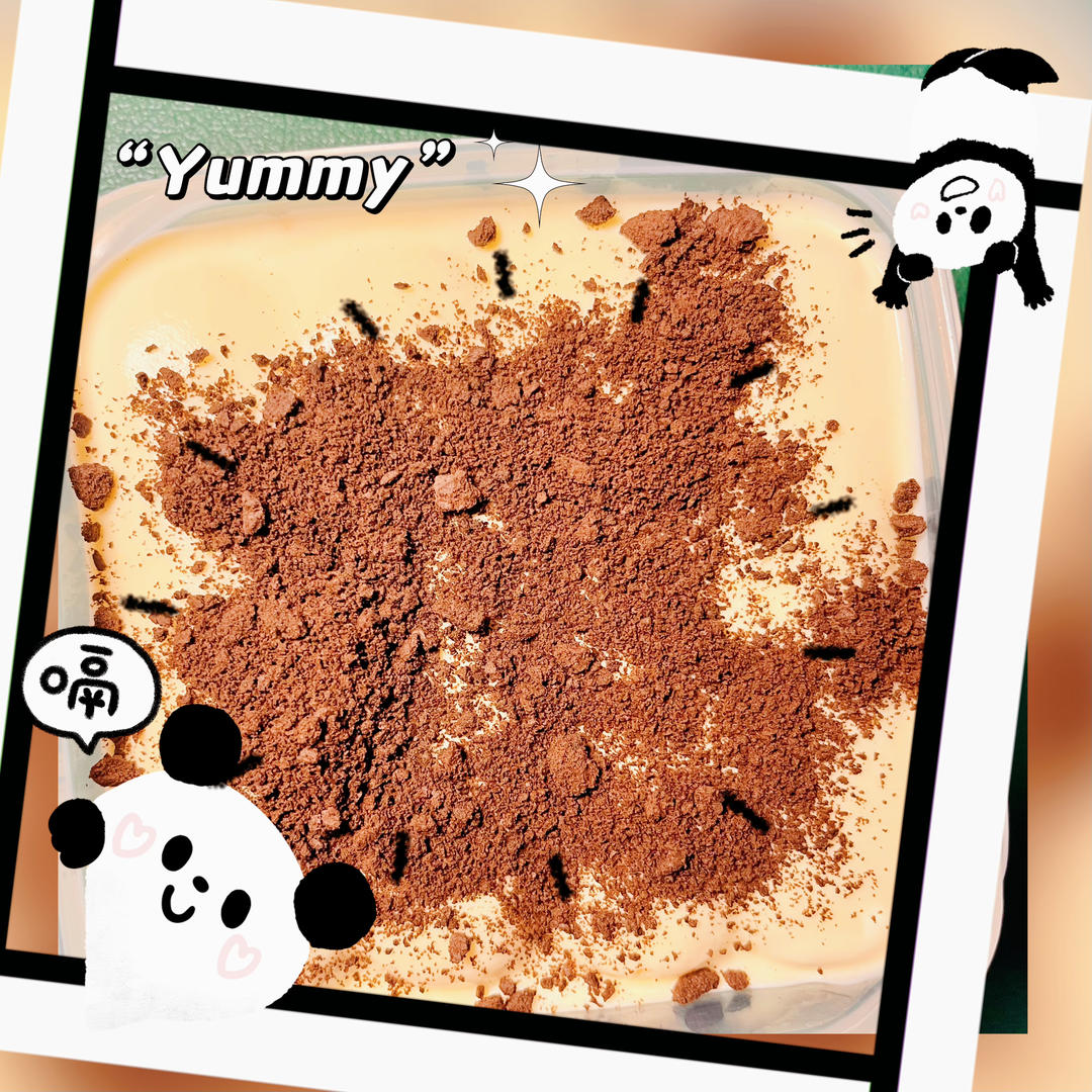 提拉米苏-不添加吉利丁的熟蛋做法才是真的好