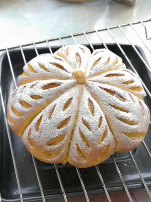 全素无油低糖低脂南瓜欧包