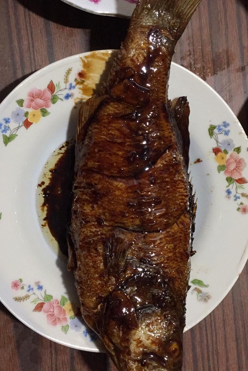家常烧黄鱼 Yellow sea fish