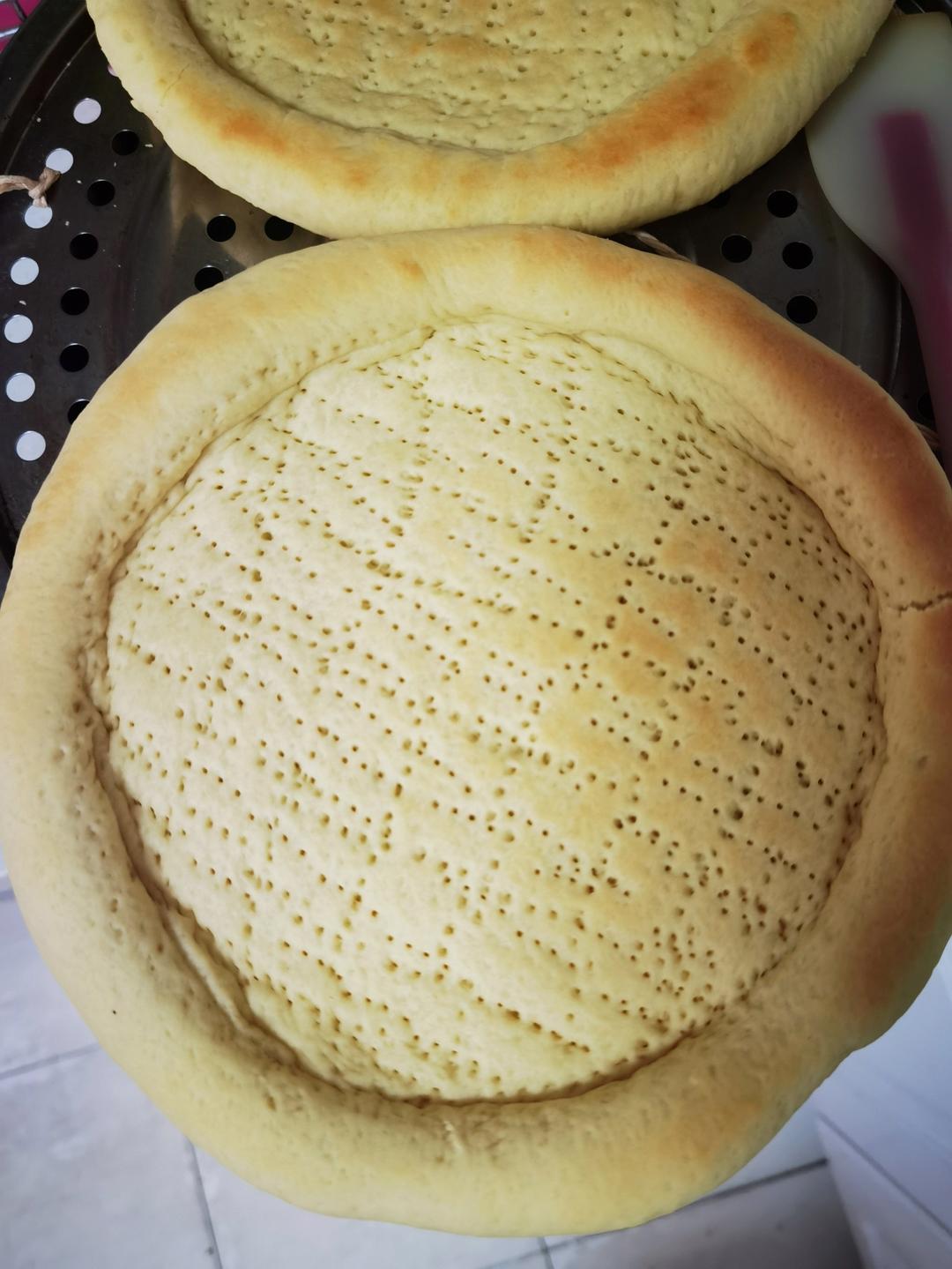 8寸披萨饼皮做法（🉑️厚🉑️薄，🉑️脆🉑️软）4张