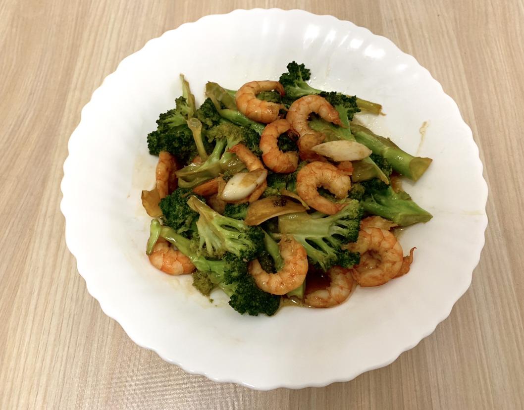 西兰花炒虾仁🍤