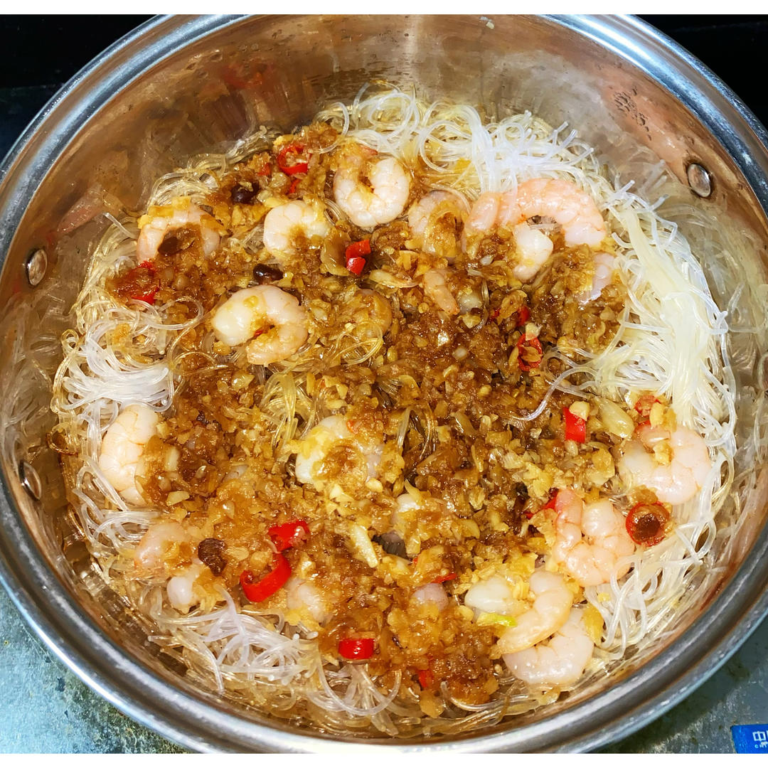 蒜蓉粉丝煲的做法