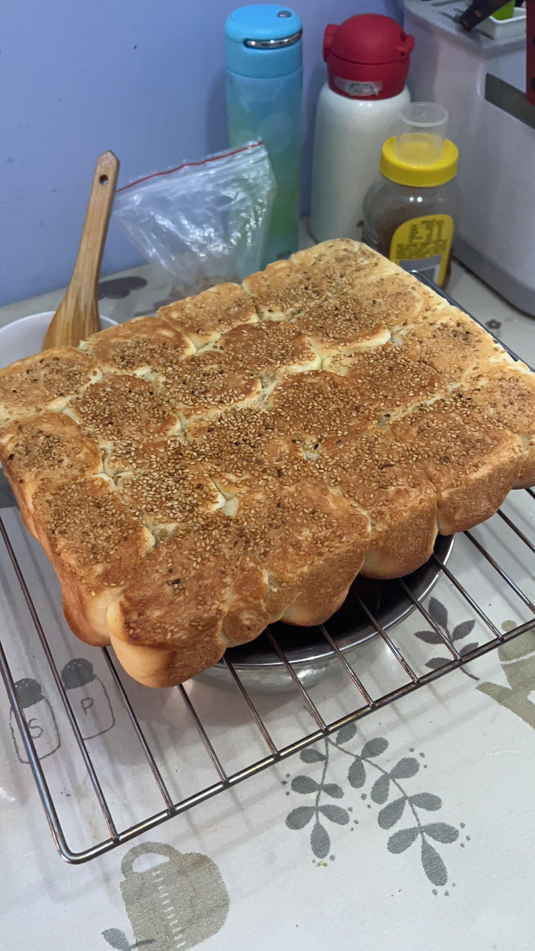 蜂蜜脆底小面包