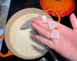 在没有豆浆机的情况下如何给自己煮一锅暖心暖胃的甜豆浆的做法 步骤10