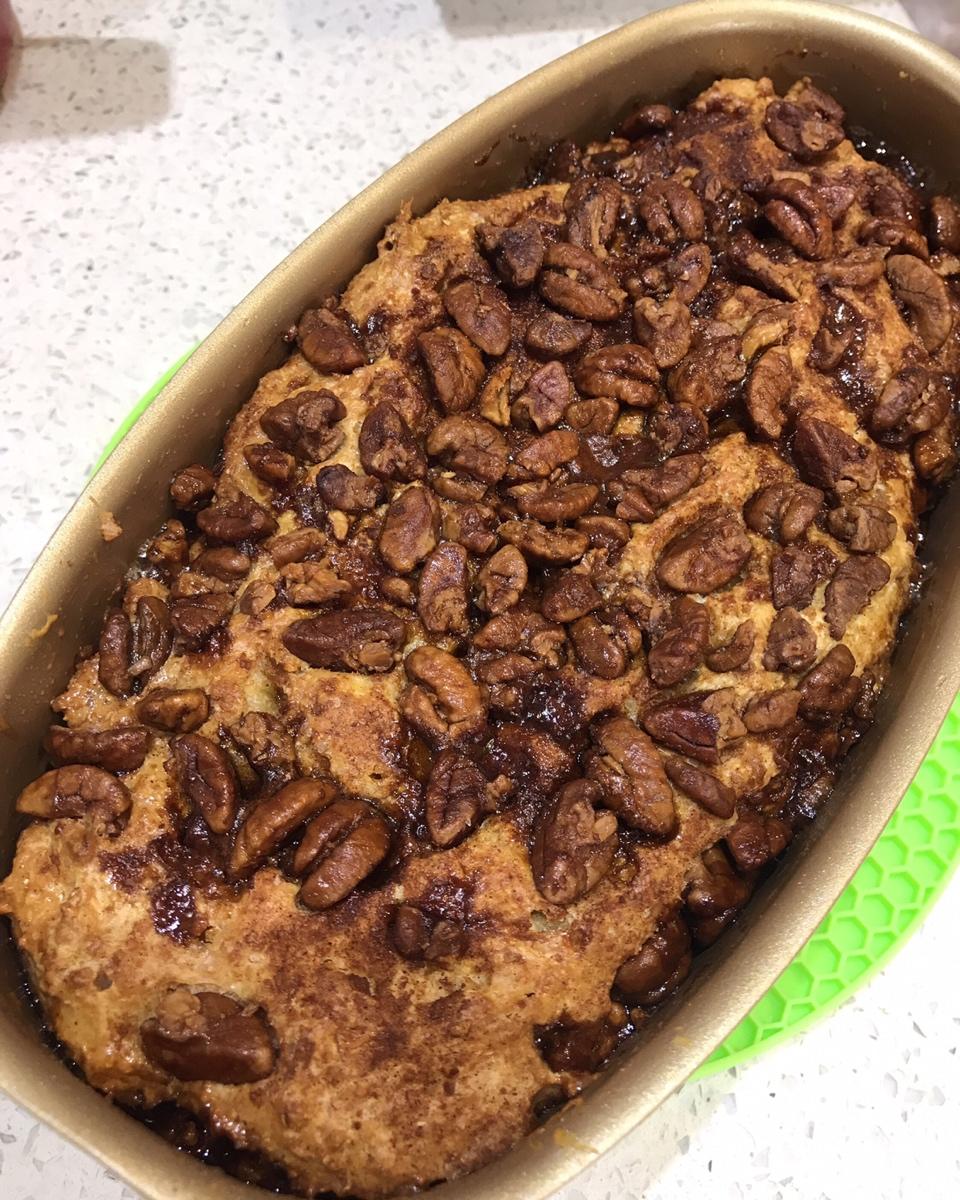 肉桂卷快手面包丨健康·烘焙