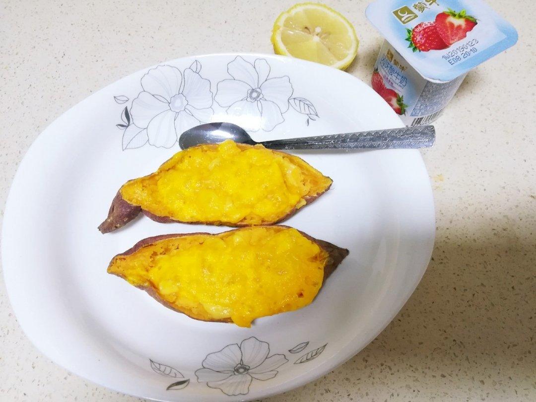 芝士奶油焗红薯