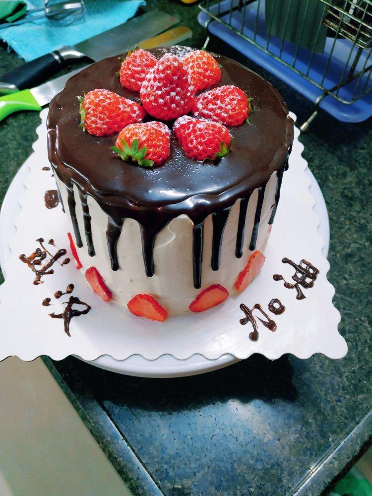 【Mr孟团队】巧克力淋面蛋糕（视频)