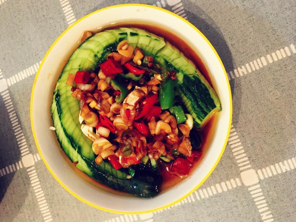 小羽私厨之蓑衣黄瓜