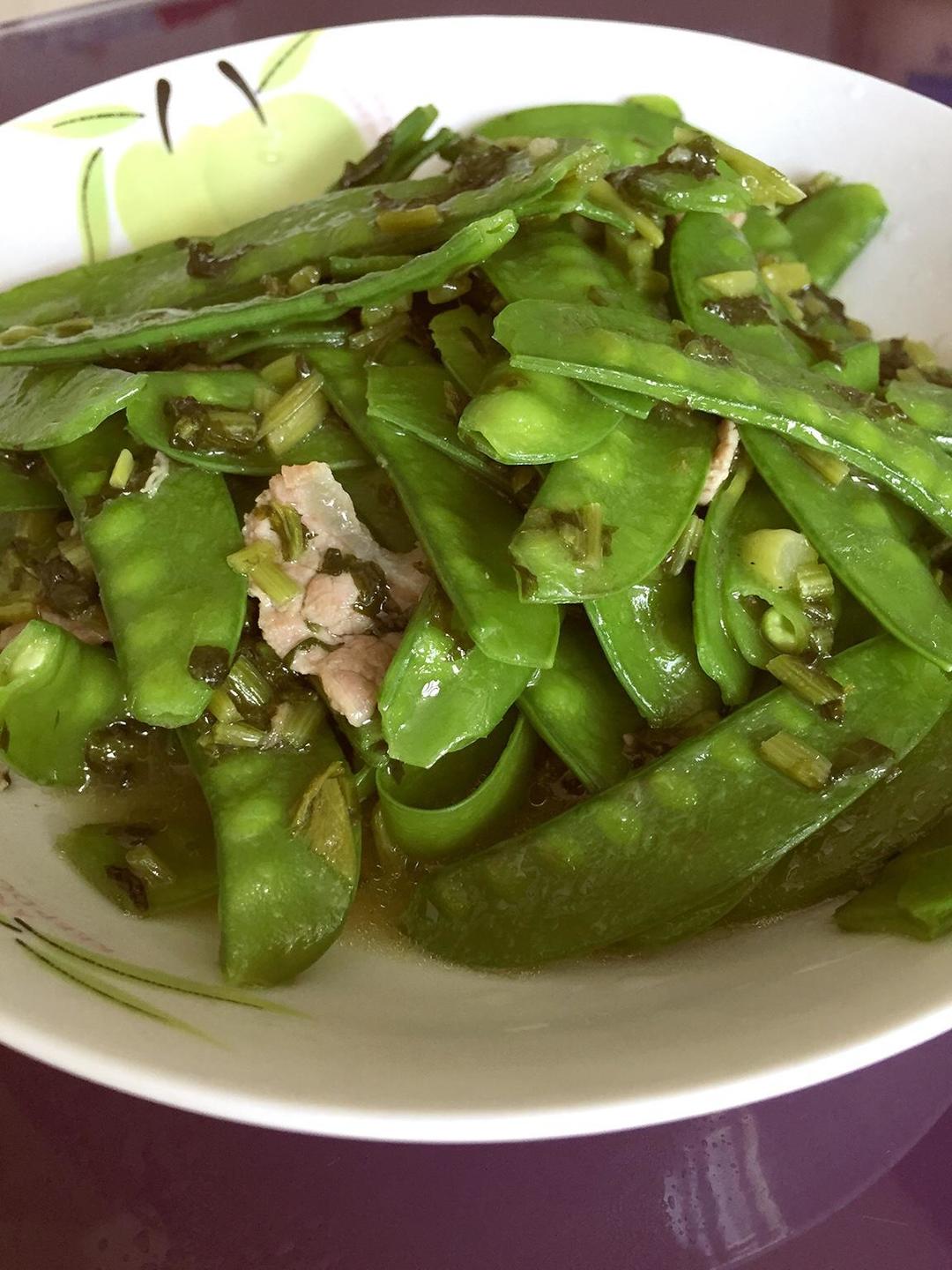 雪菜荷兰豆（秋季新鲜味-青雪菜）