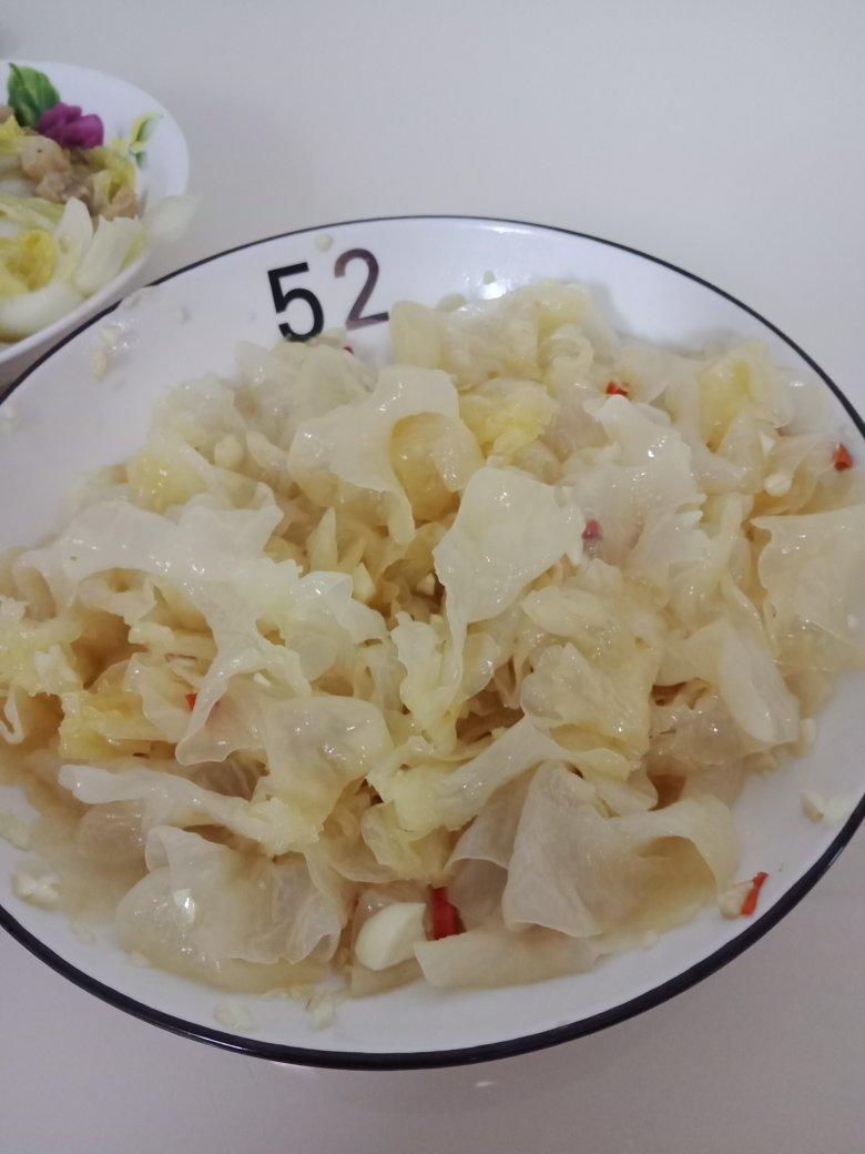 爽口银耳，凉拌白木耳