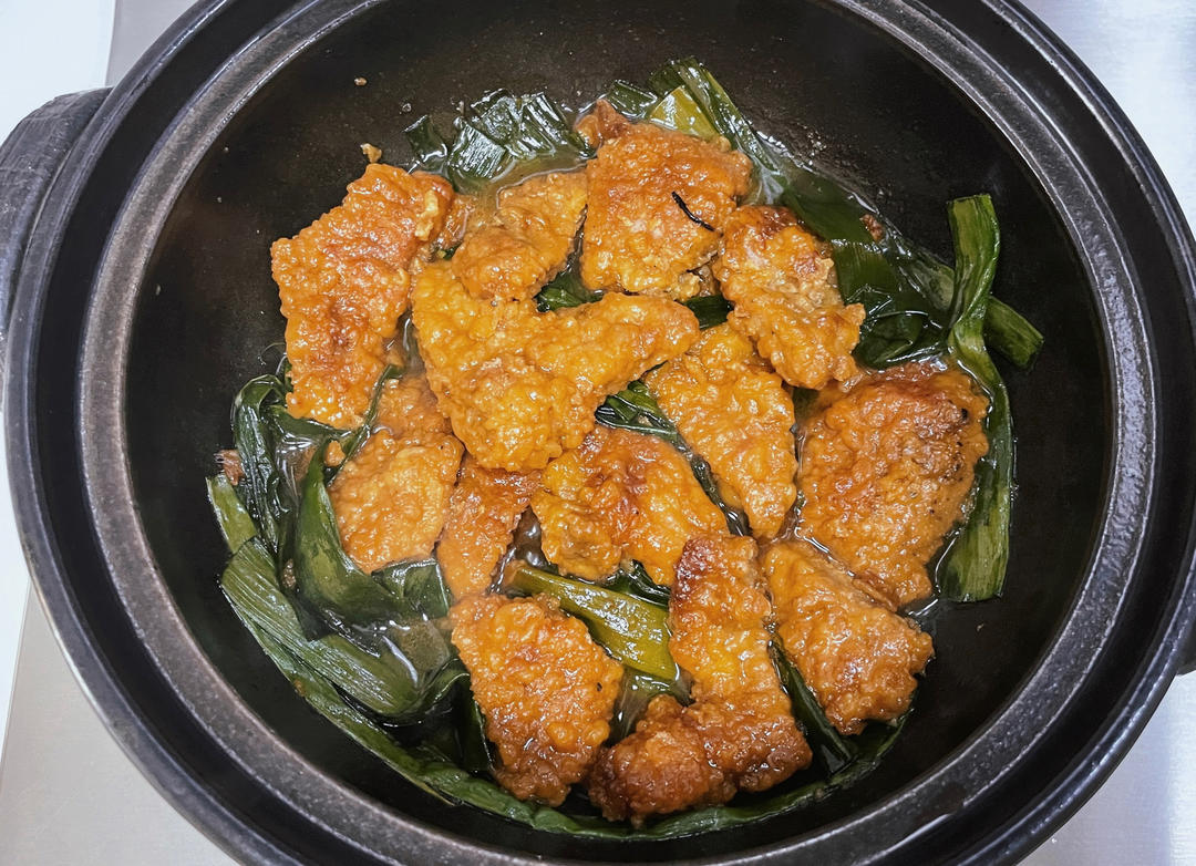 葱烧猪排