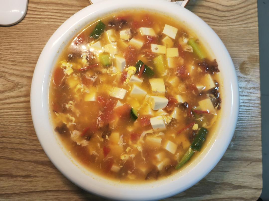番茄豆腐汤