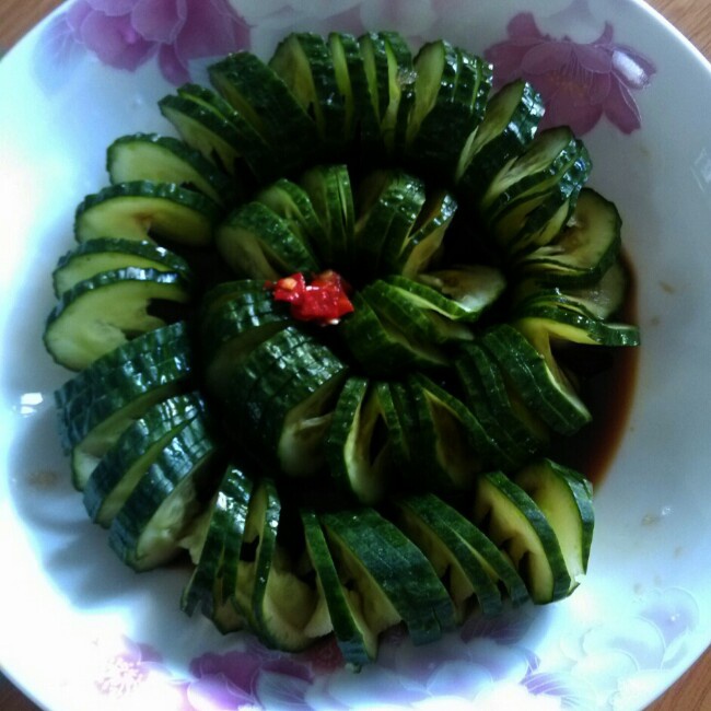 爽口蓑衣黄瓜