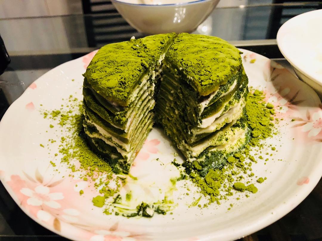 抹茶千层蛋糕