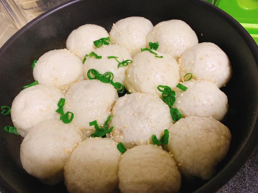 小时候的生煎包