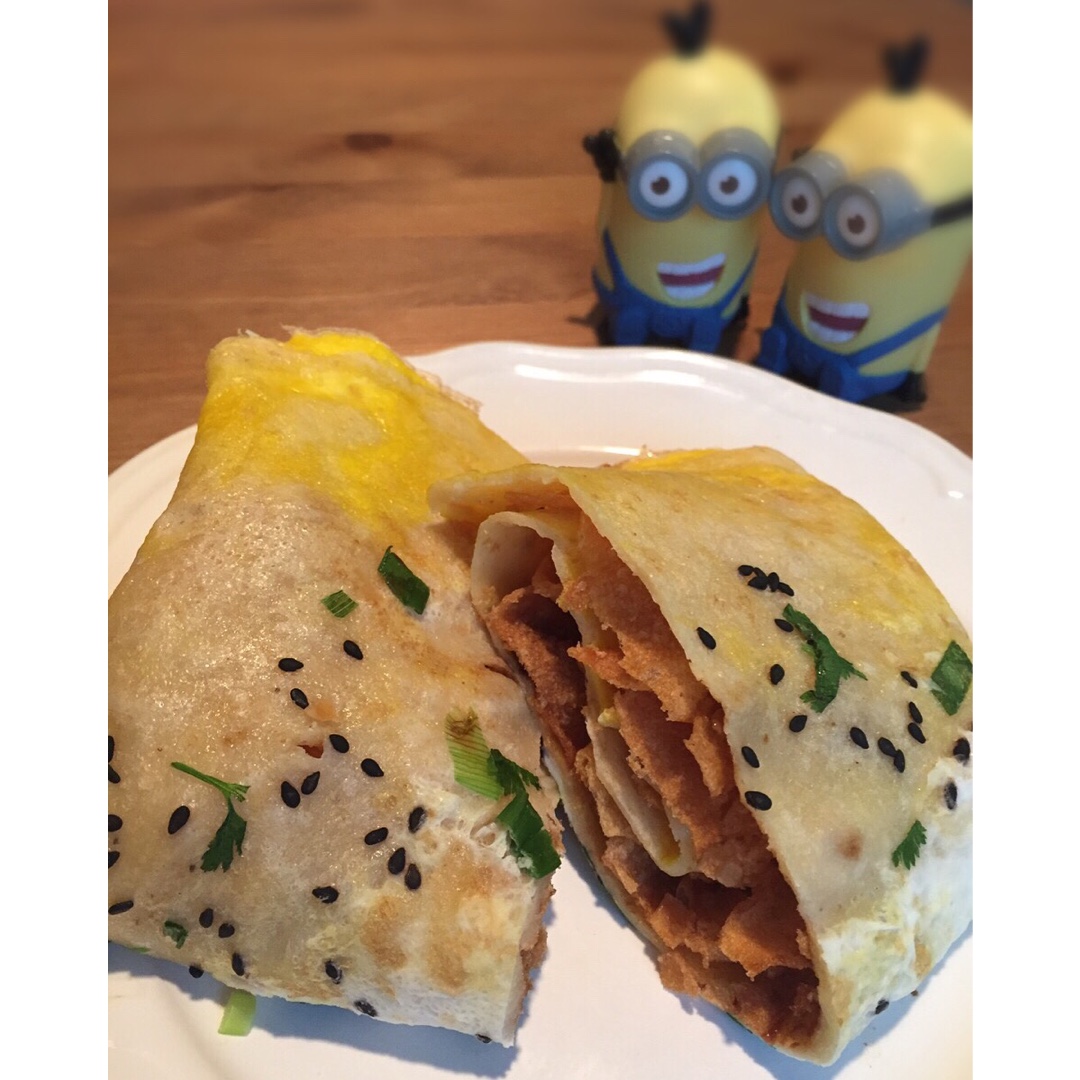 你有没有挑战过香香脆脆的山东杂粮煎饼