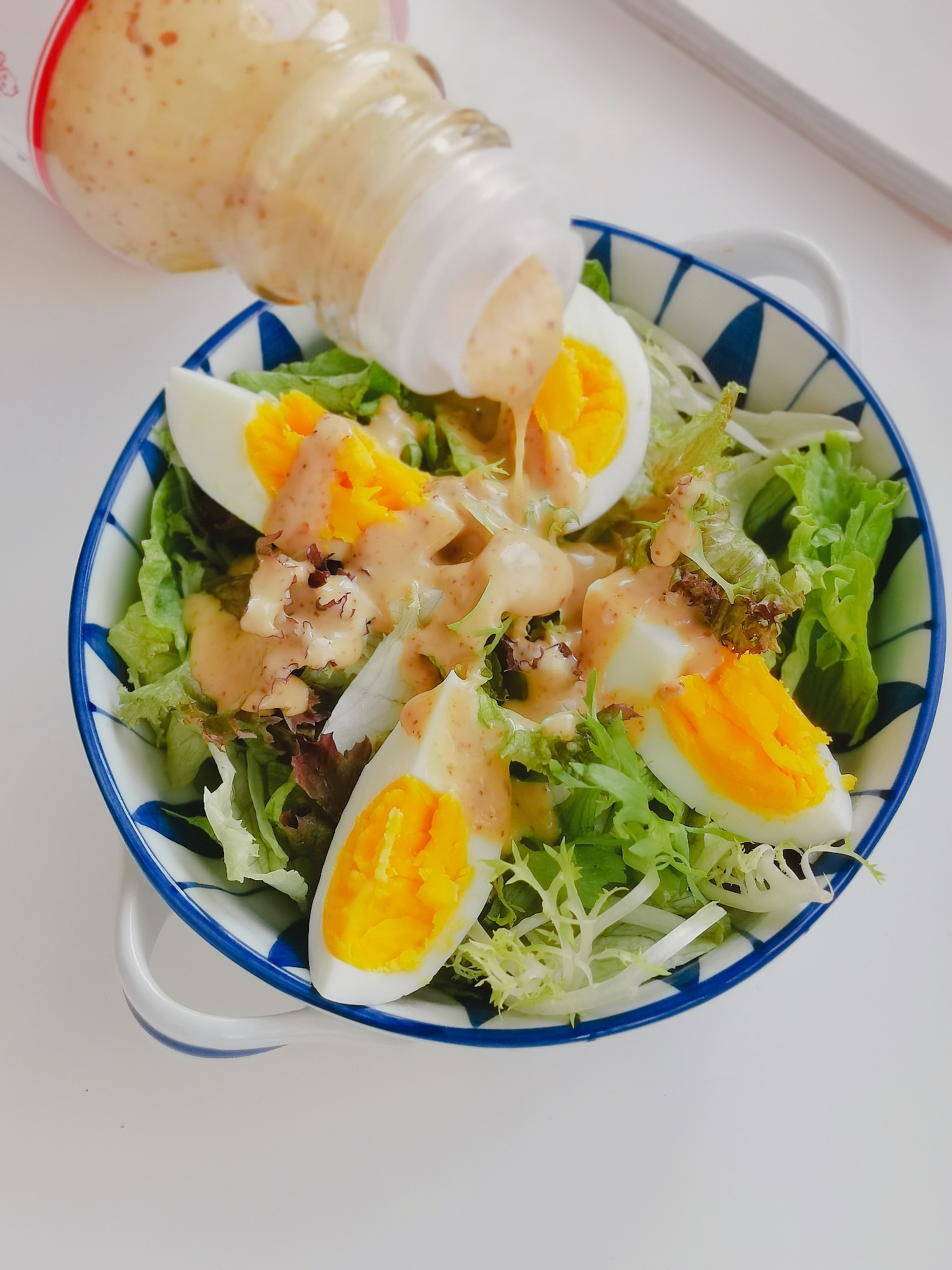 你好沙拉🥗鸡蛋蔬菜沙拉的做法 步骤4