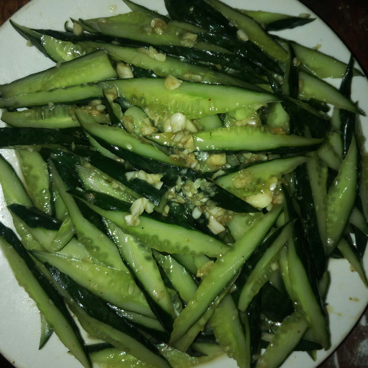 蒜泥黄瓜
