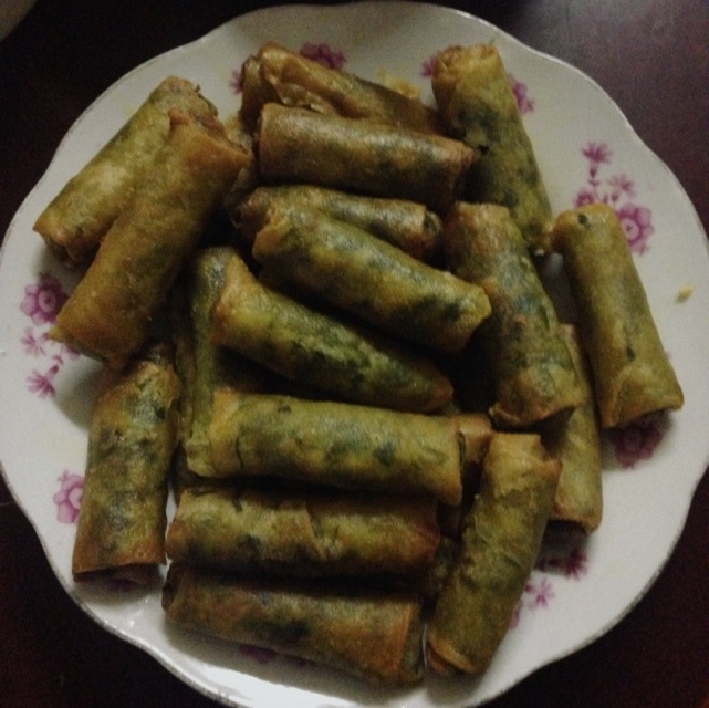 荠菜春卷