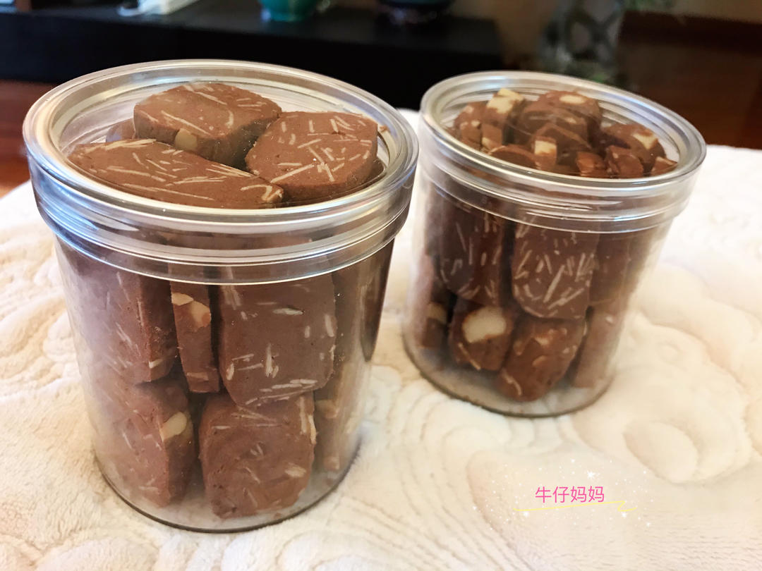 可可杏仁饼干（超详细）
