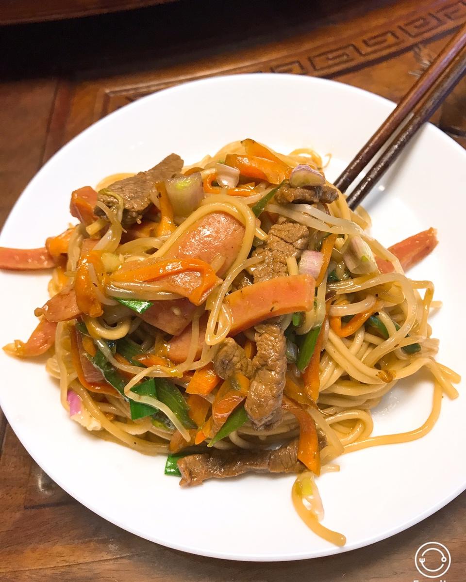 牛肉炒面